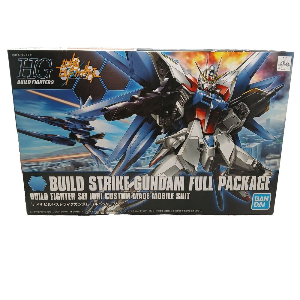 Bandai HG 1/144 Build Strike Gundam Full Package Build Fighters Model Kit
